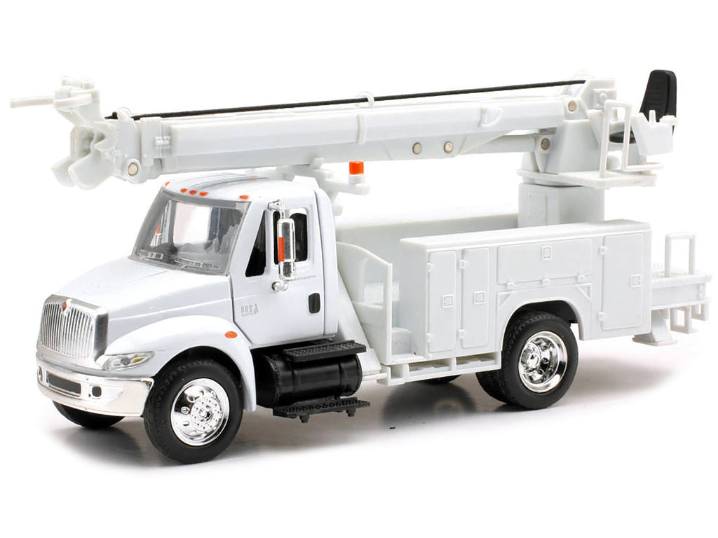 International 4200 Digger Service Truck White "Long Haul Trucker" Series 1/43 Diecast Model by New Ray - image 2