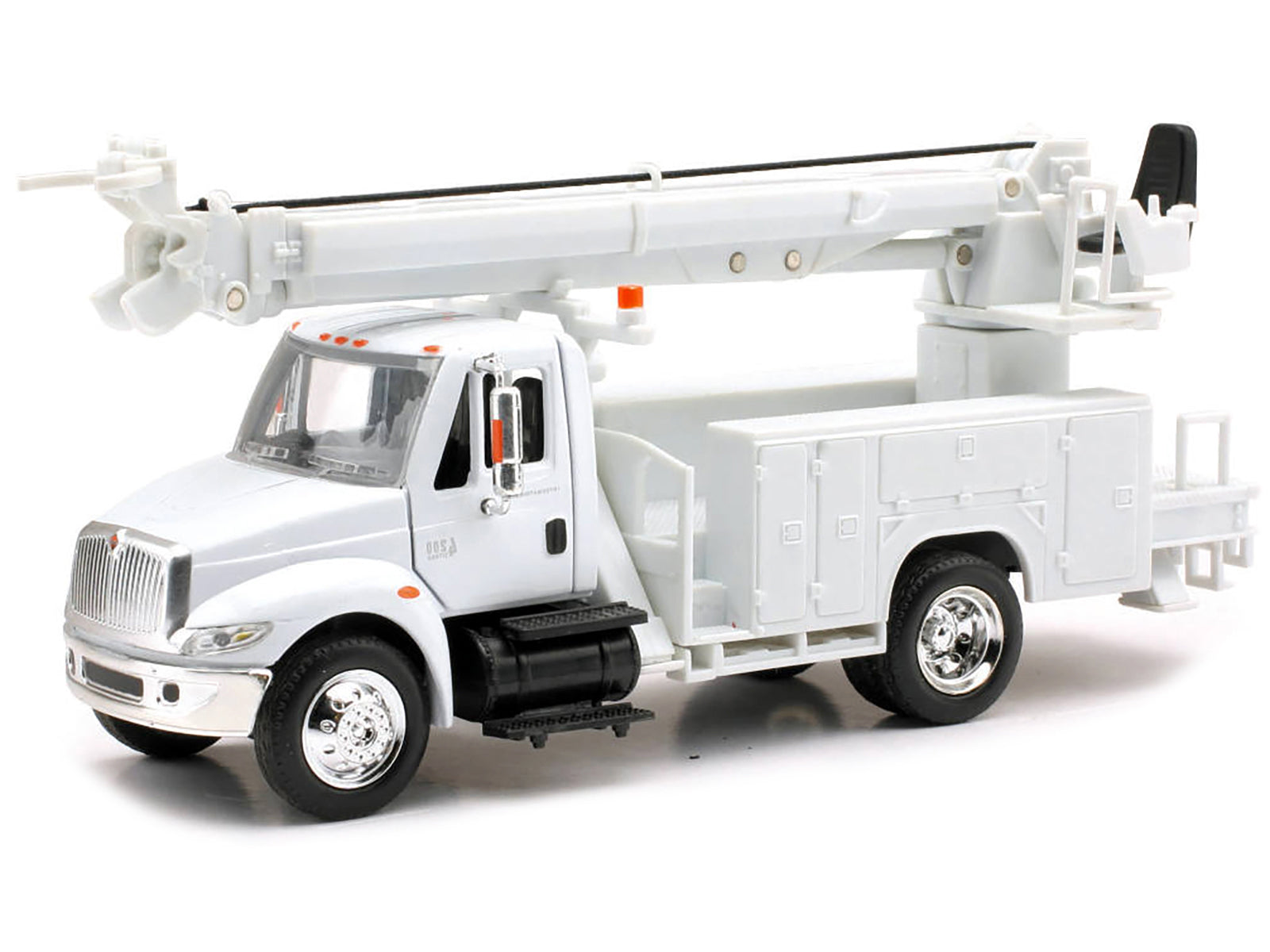 International 4200 Digger Service Truck White "Long Haul Trucker" Series 1/43 Diecast Model by New Ray - image 2