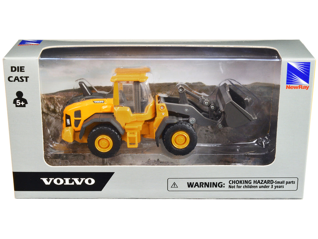 Volvo L60H Wheel Loader Yellow Diecast Model by New Ray - image 3