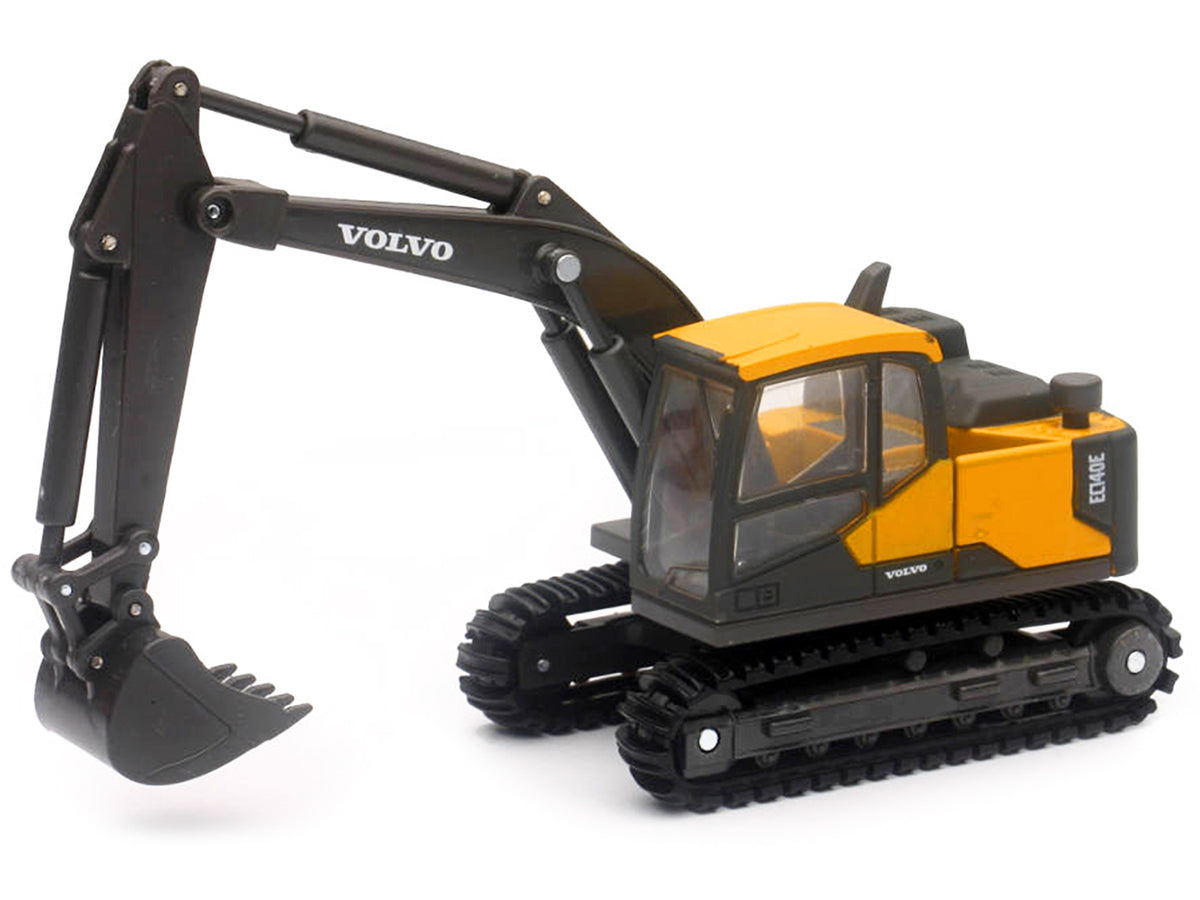 Volvo EC140E Track-Type Excavator Yellow Diecast Model by New Ray - image 2