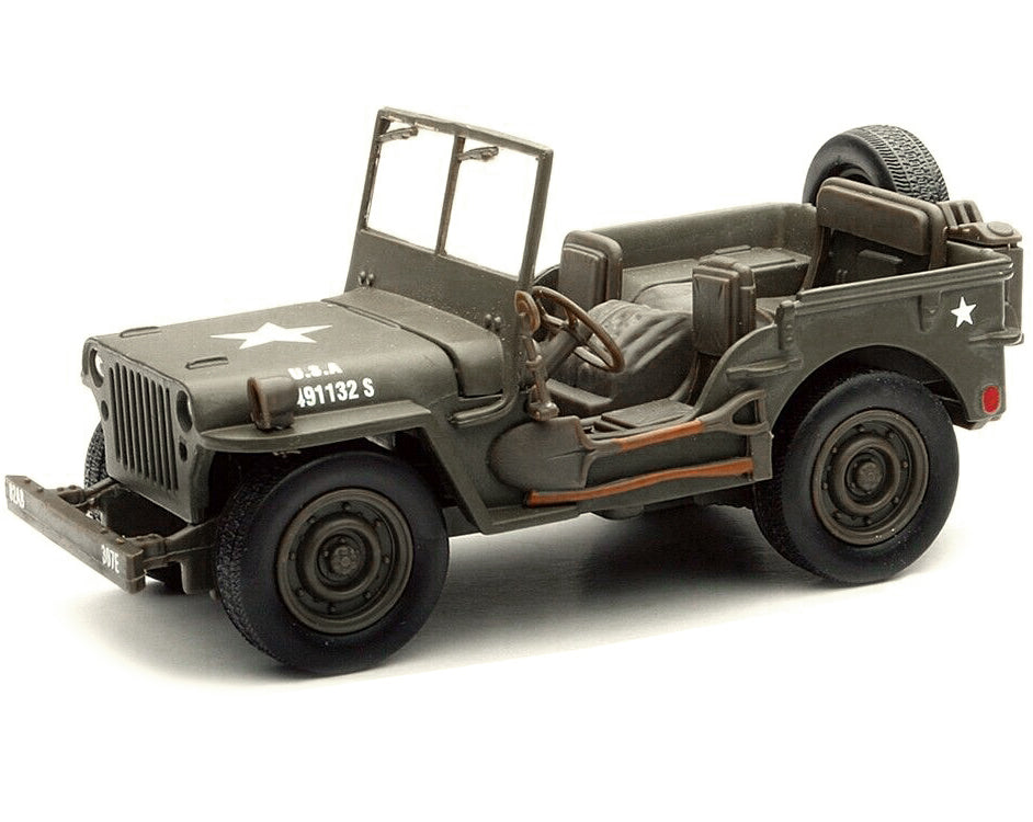 Jeep Willys U.S.A. Army Green 1/32 Diecast Model Car by New Ray - image 2