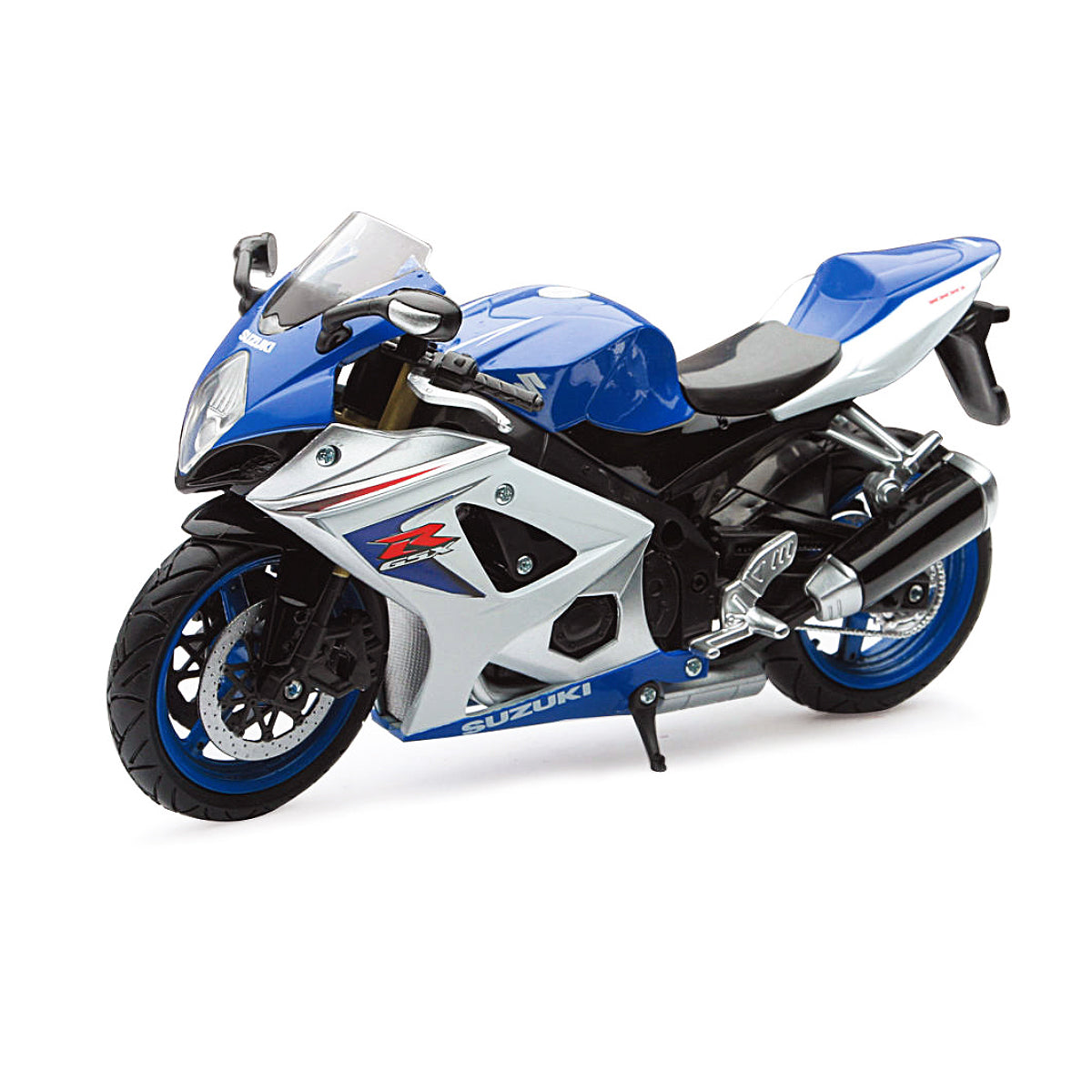 2008 Suzuki GSX-R1000 Blue Bike Motorcycle 1/12 by New Ray - image 2