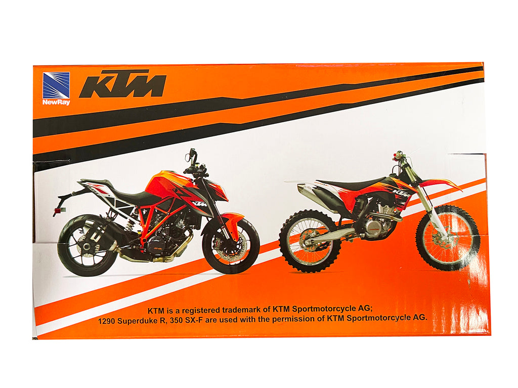 KTM 300 EXC-TPI Enduro Dirt Bike Motorcycle Orange 1/12 Diecast Model by New Ray - image 2