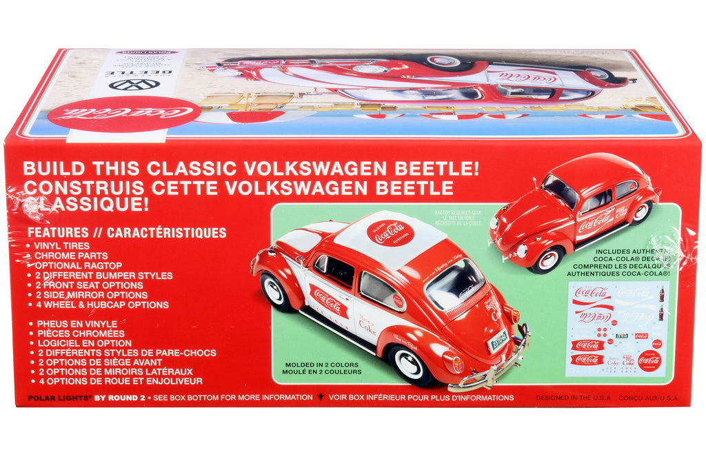 Skill 3 Snap Model Kit Volkswagen Beetle "Coca-Cola" 1/25 Scale Model by Polar Lights - image 2