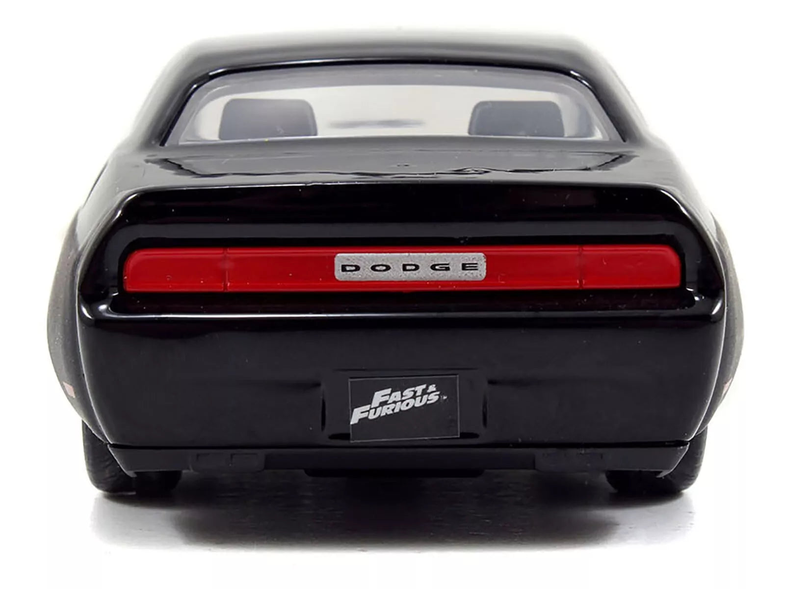 Dom's Dodge Challenger SRT8 Black "Fast & Furious" Movie 1/32 Diecast Model Car by Jada - image 5