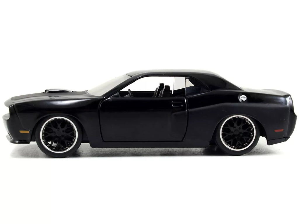 Dom's Dodge Challenger SRT8 Black "Fast & Furious" Movie 1/32 Diecast Model Car by Jada - image 2