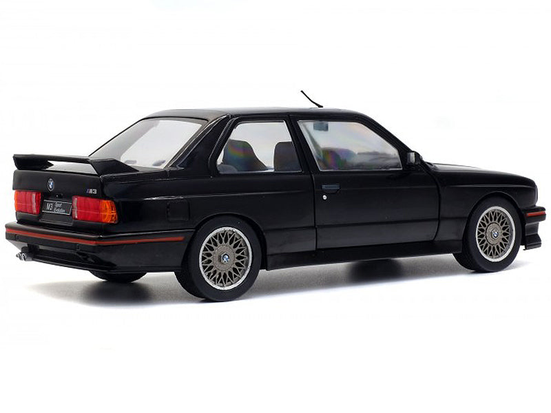 1990 BMW E30 Sport Evo Black 1/18 Diecast Model Car by Solido - image 4