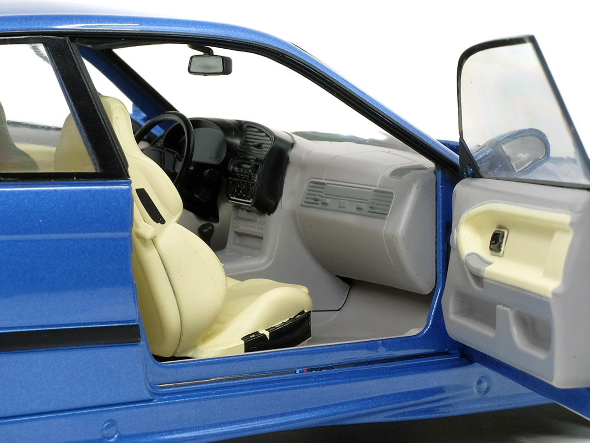 1994 BMW E36 M3 Blue Estoril Metallic 1/18 Diecast Model Car by Solido - image 4