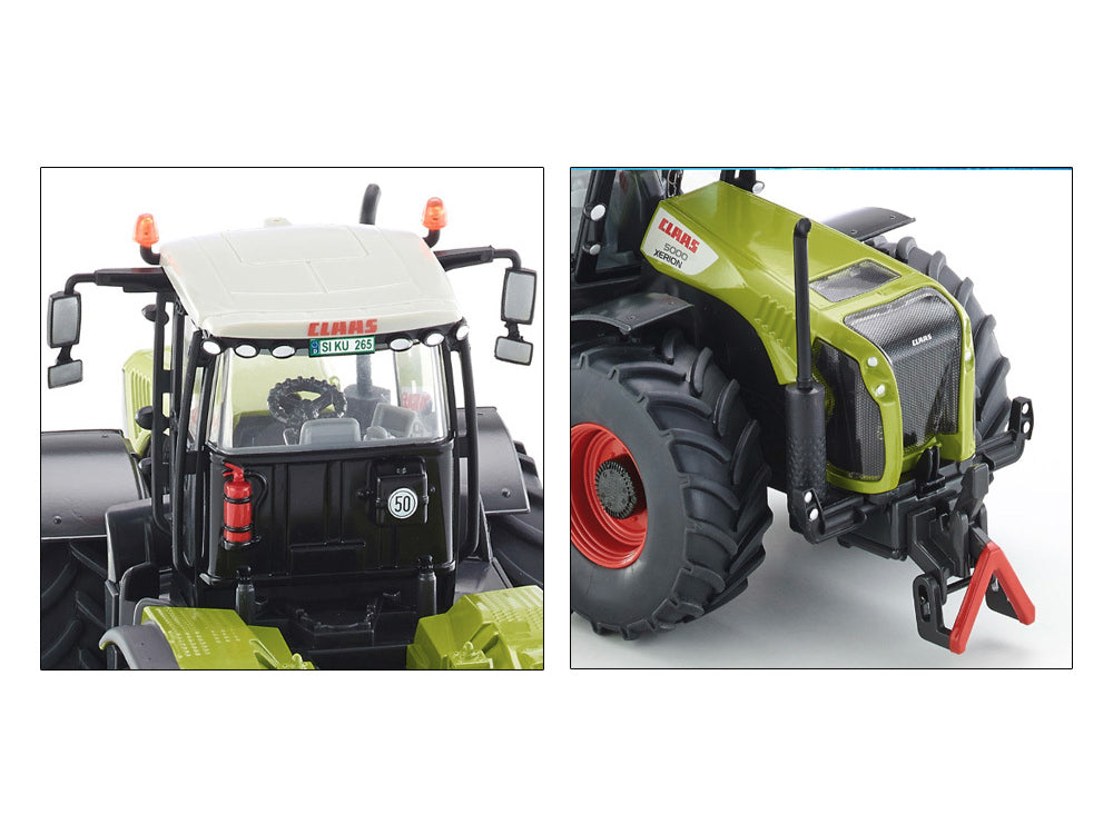 Claas 5000 Xerion Tractor Green with Gray Top 1/32 Diecast Model by Siku - image 3
