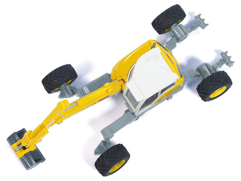 Menzi Muck M545 Walking Excavator Yellow with White Top 1/50 Diecast Model by Siku - image 2
