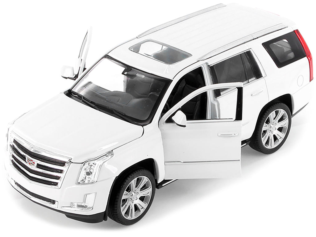 2017 Cadillac Escalade with Sunroof White 1/24-1/27 Diecast Model Car by Welly - image 2