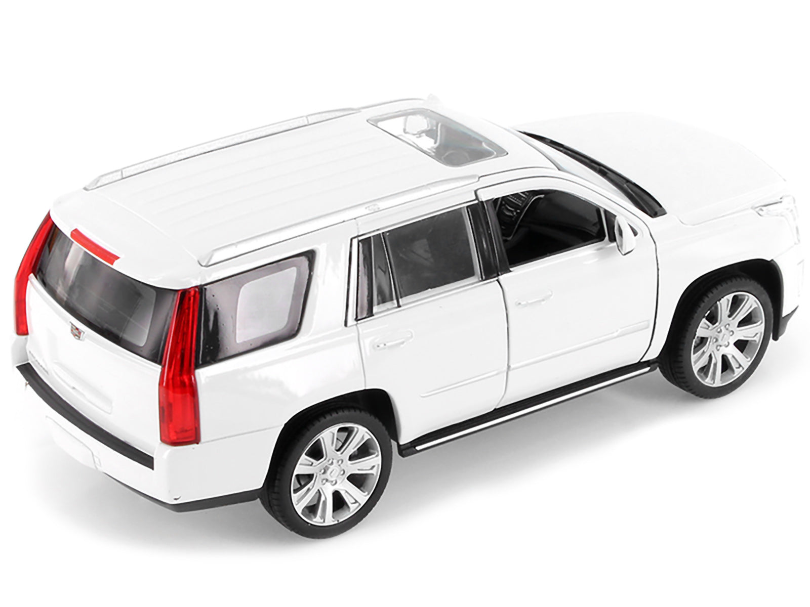 2017 Cadillac Escalade with Sunroof White 1/24-1/27 Diecast Model Car by Welly - image 3