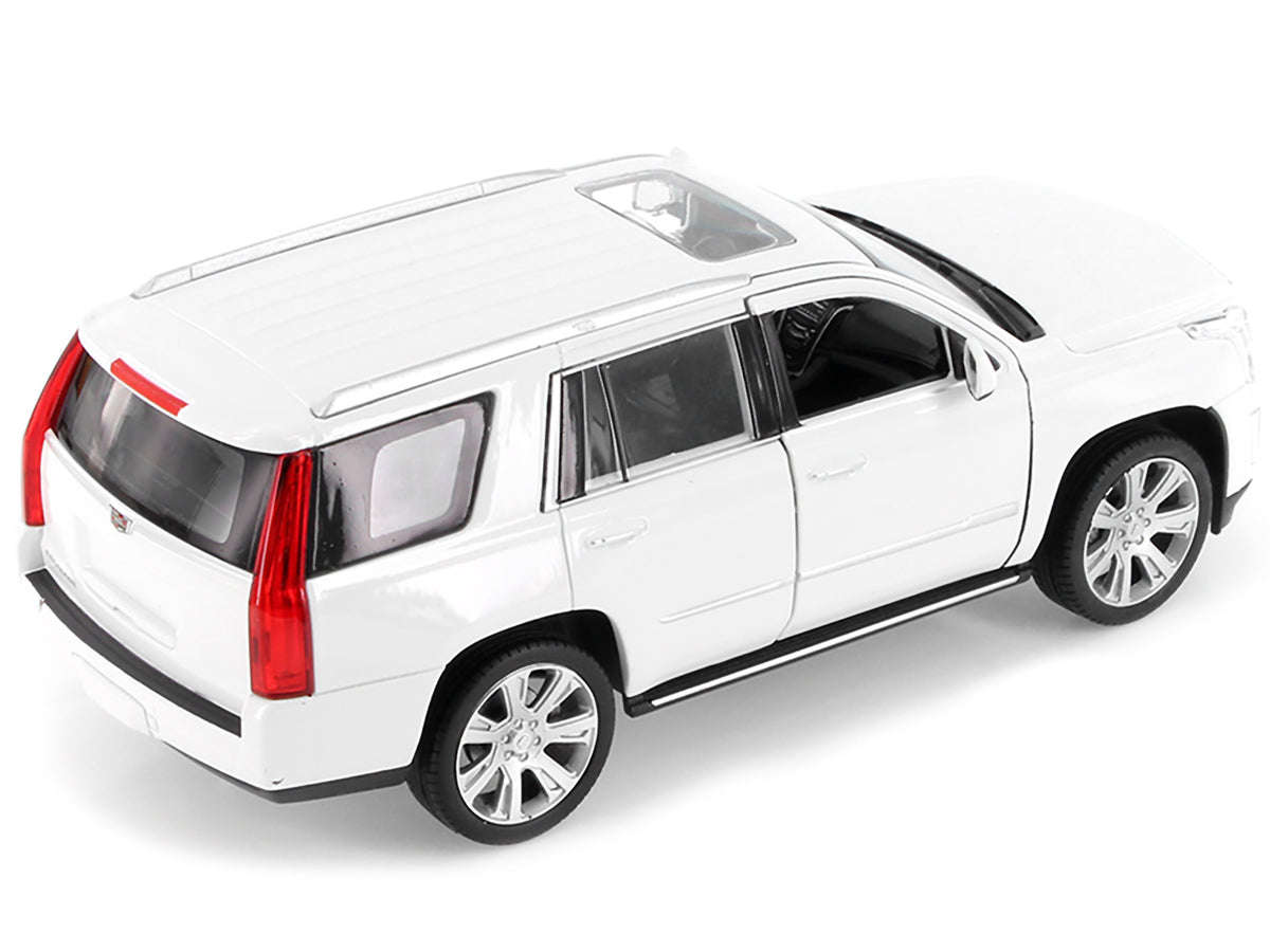 2017 Cadillac Escalade with Sunroof White 1/24-1/27 Diecast Model Car by Welly - image 3